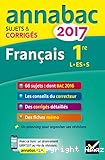 Français 1ere L.ES.S