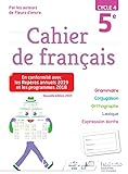 Cahier de français 5è