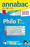 Philo terminale générale