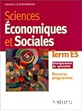 Sciences économiques et sociales Term ES enseignement de spécialité