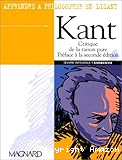 Kant : critique de la raison pure, préface à la seconde édition