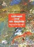 Lectures pour les collèges : quels livres pour quels usages ?