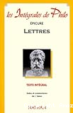 Epicure : lettres