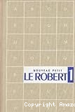 Le ROBERT 1 Dictionnaire de la langue française