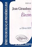 Etude sur Jean Giraudoux : Electre