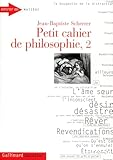 Petit cahier de philosophie, 2