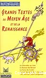 Grands textes de Moyen Age et de la Renaissance