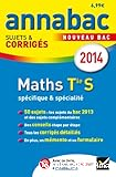 Annabac sujets et corrigés 2014 Maths Tle S