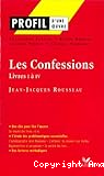 Les confessions Rousseau