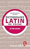 Dictionnaire latin de poche (latin-français)