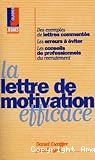 La lettre de motivation efficace