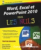 Word, Excel et PowerPoint 2010