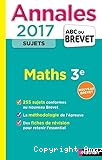 Maths 3ème 2017