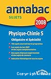 Annabac sujets Physique-Chimie S